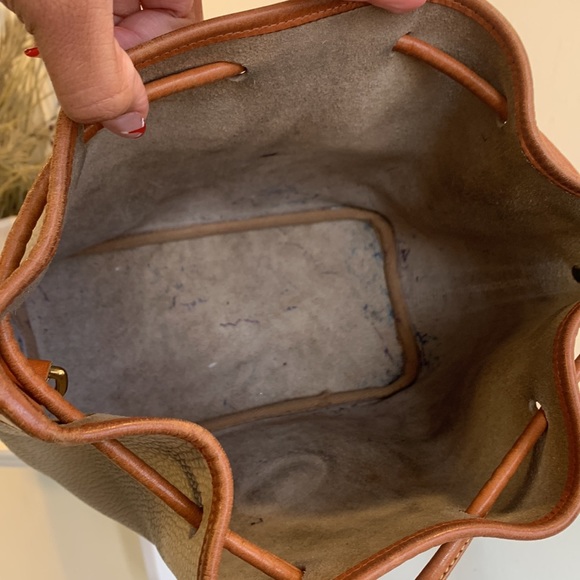 Vintage Dooney & bourke bucket drawstring shoulder bag - Picture 5 of 12